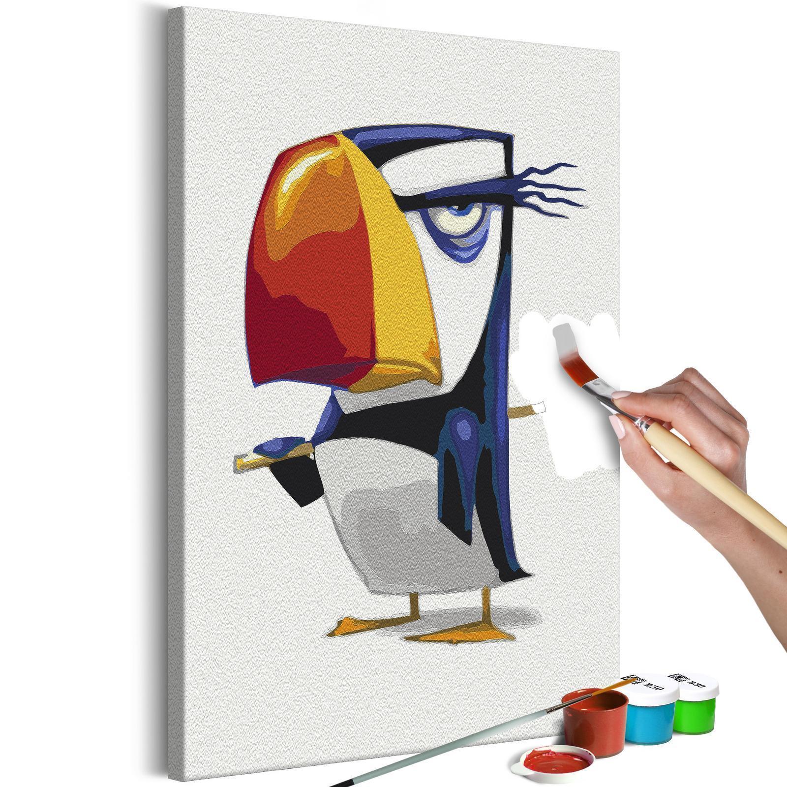 Peinture par numéros - Grumpy Penguin