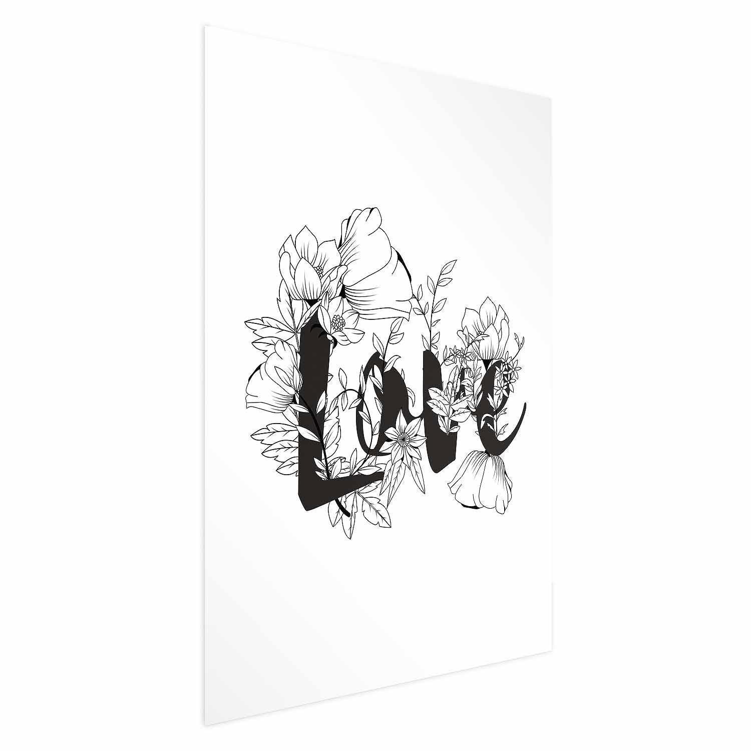 Poster - Love in Flowers