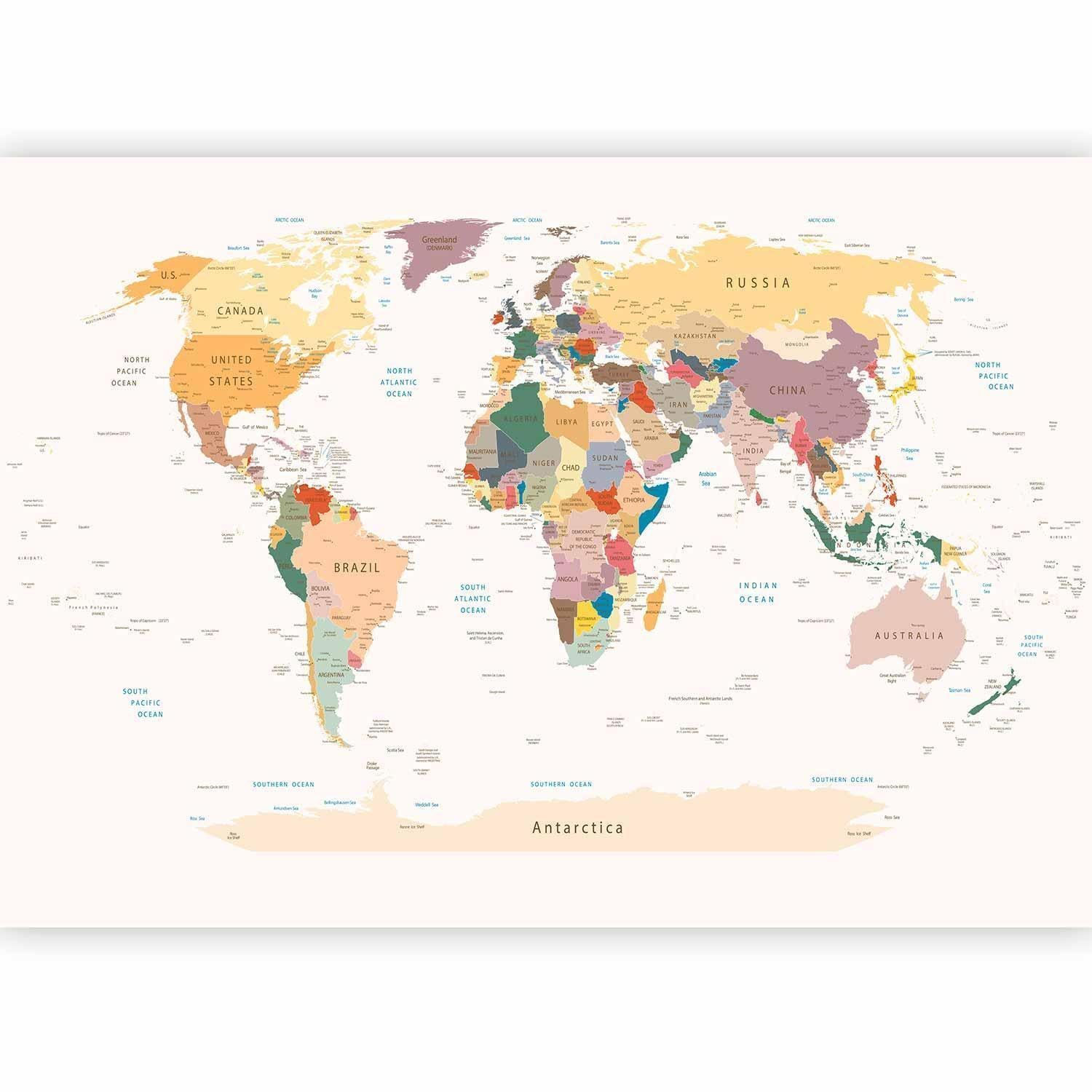 Papier peint - World Map