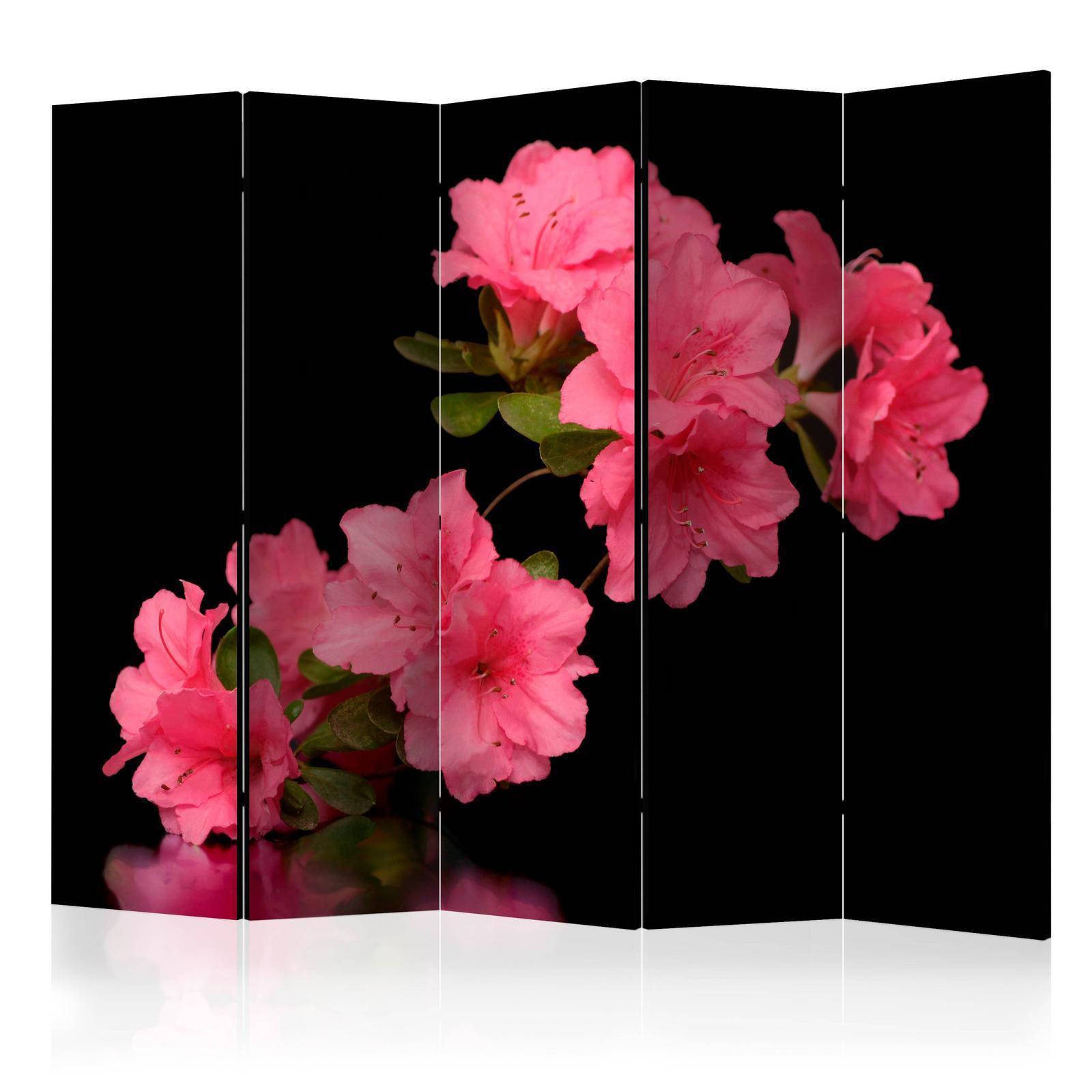 Paravent - Azalea in Black II