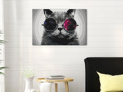 Peinture par numéros - Cat With Glasses