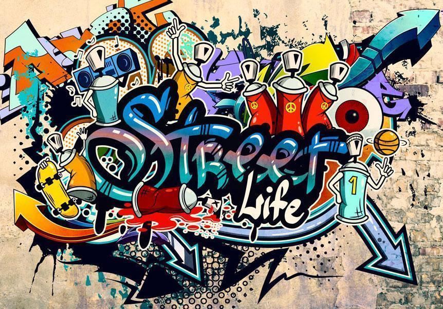 Papier peint - Street Life