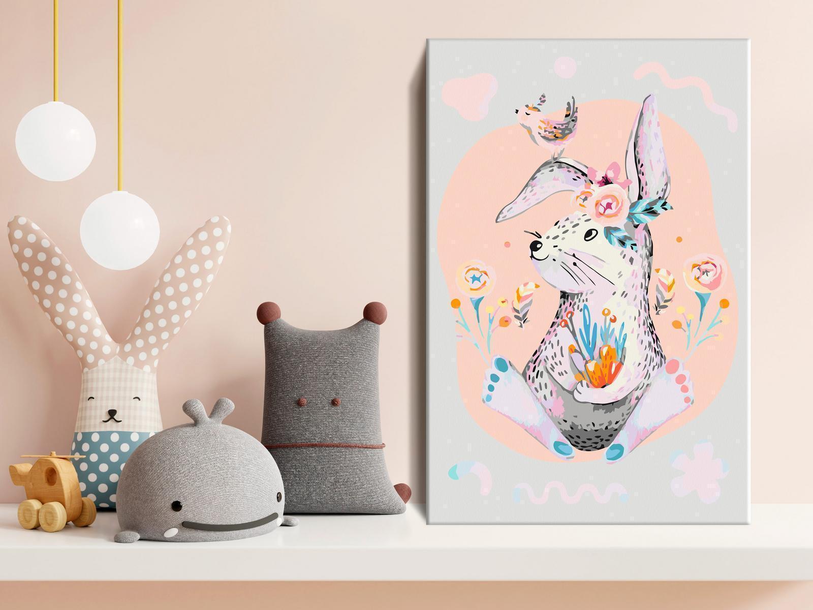 Peinture par numéros - Colourful Rabbit