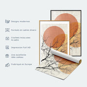 Poster - Fascinating Play of Colors Against the Clouds