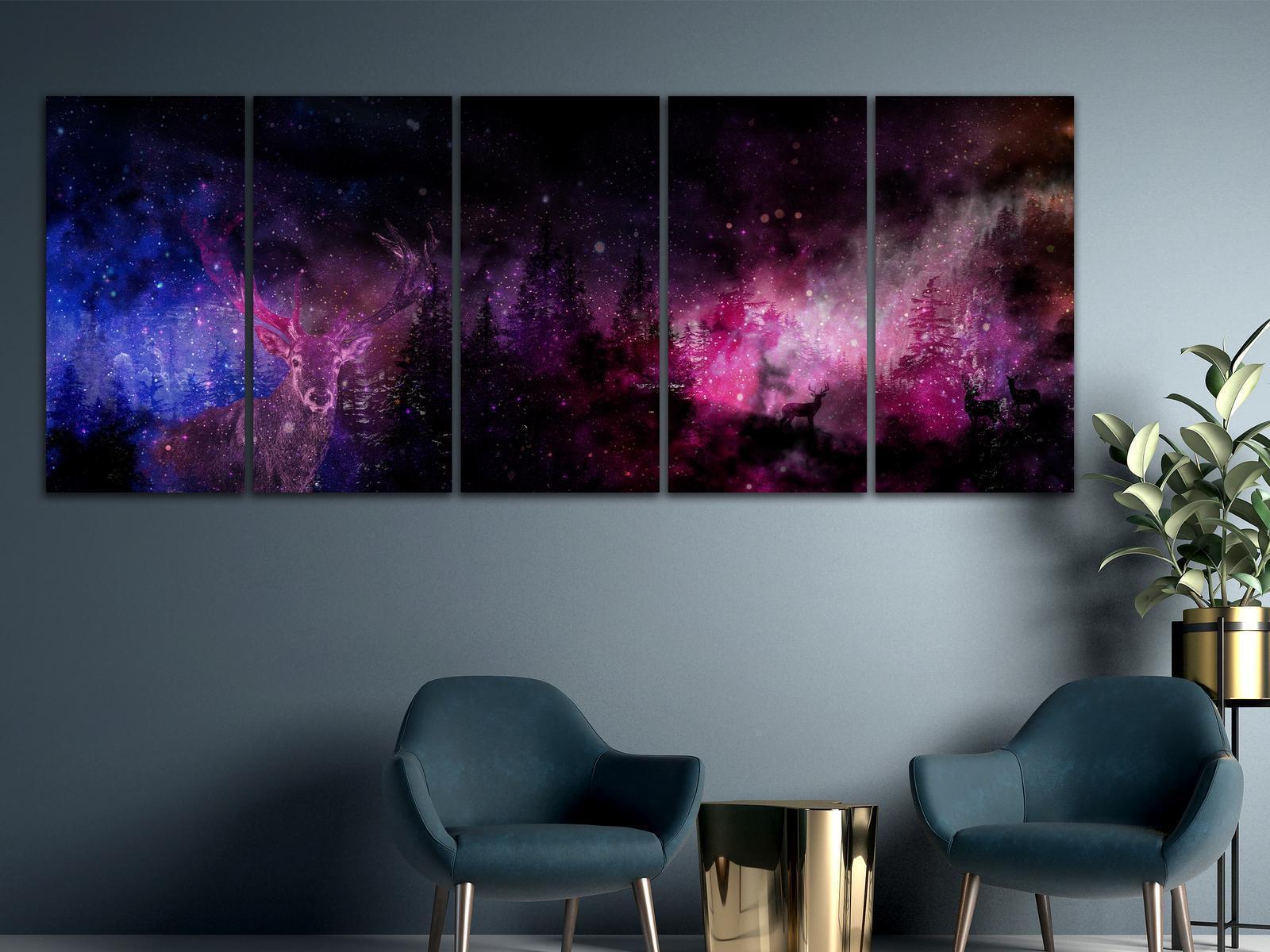 Tableau - Deer Galaxy (5 Parts) Narrow