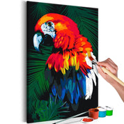 Peinture par numéros - Parrot