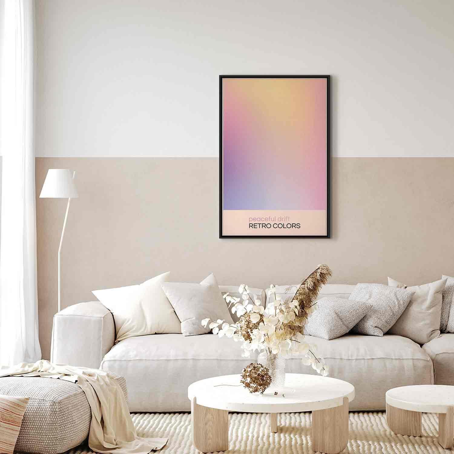 Tableau - Peaceful Drift - Delicate Pastel Shades Creating a Harmonious Whole