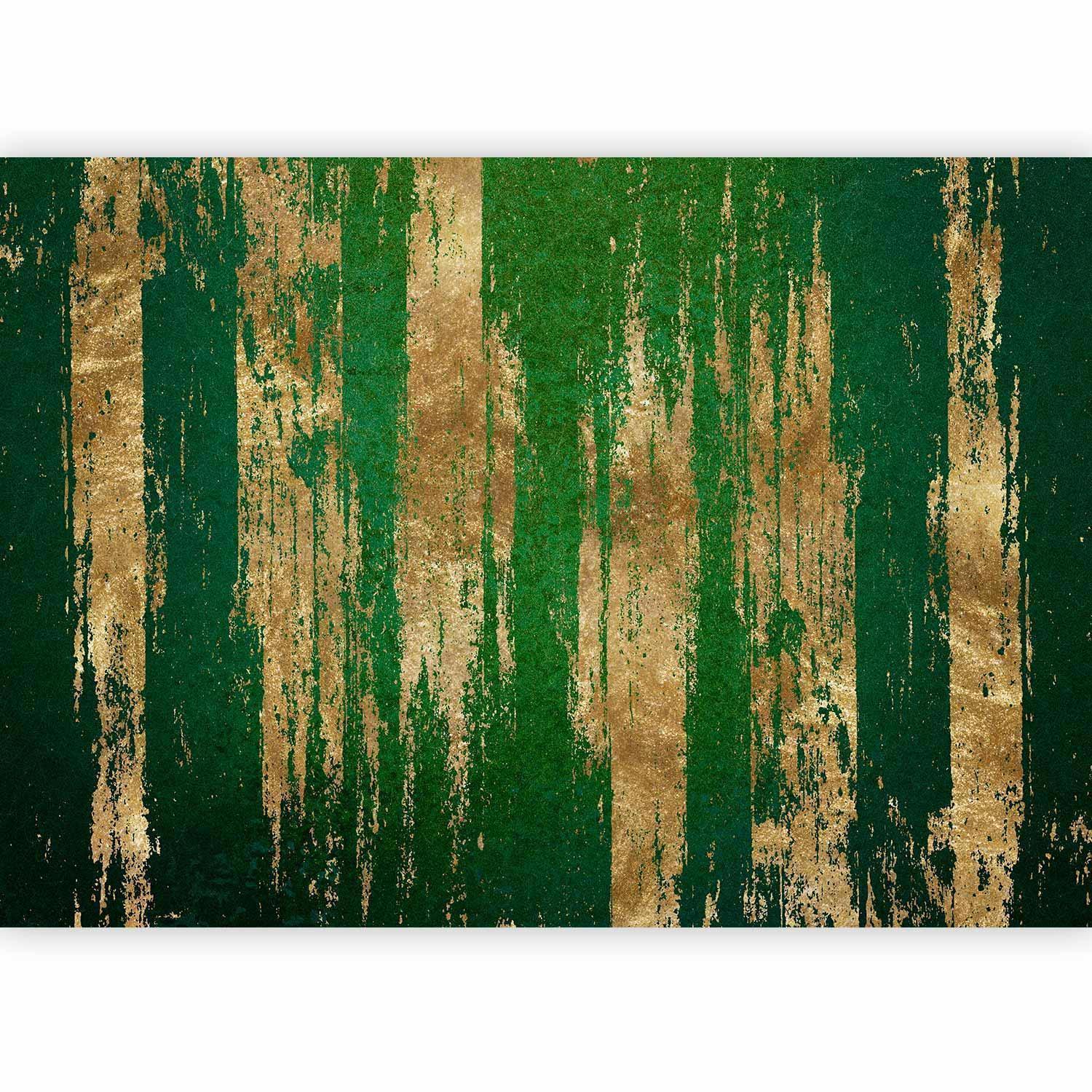 Papier peint - Golden-Green Expression