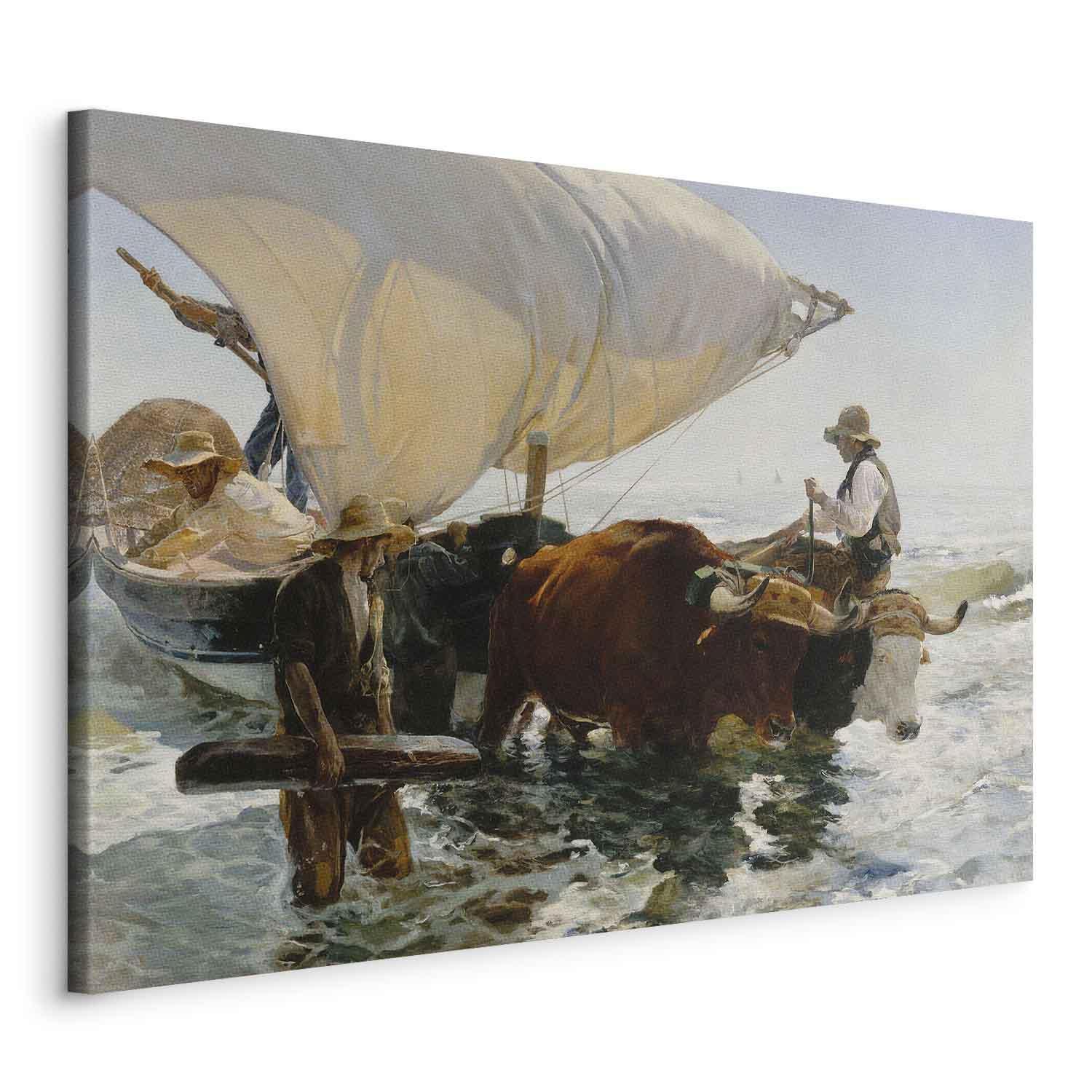 Tableau - The Return from Fishing (Joaquín Sorolla y Bastida)