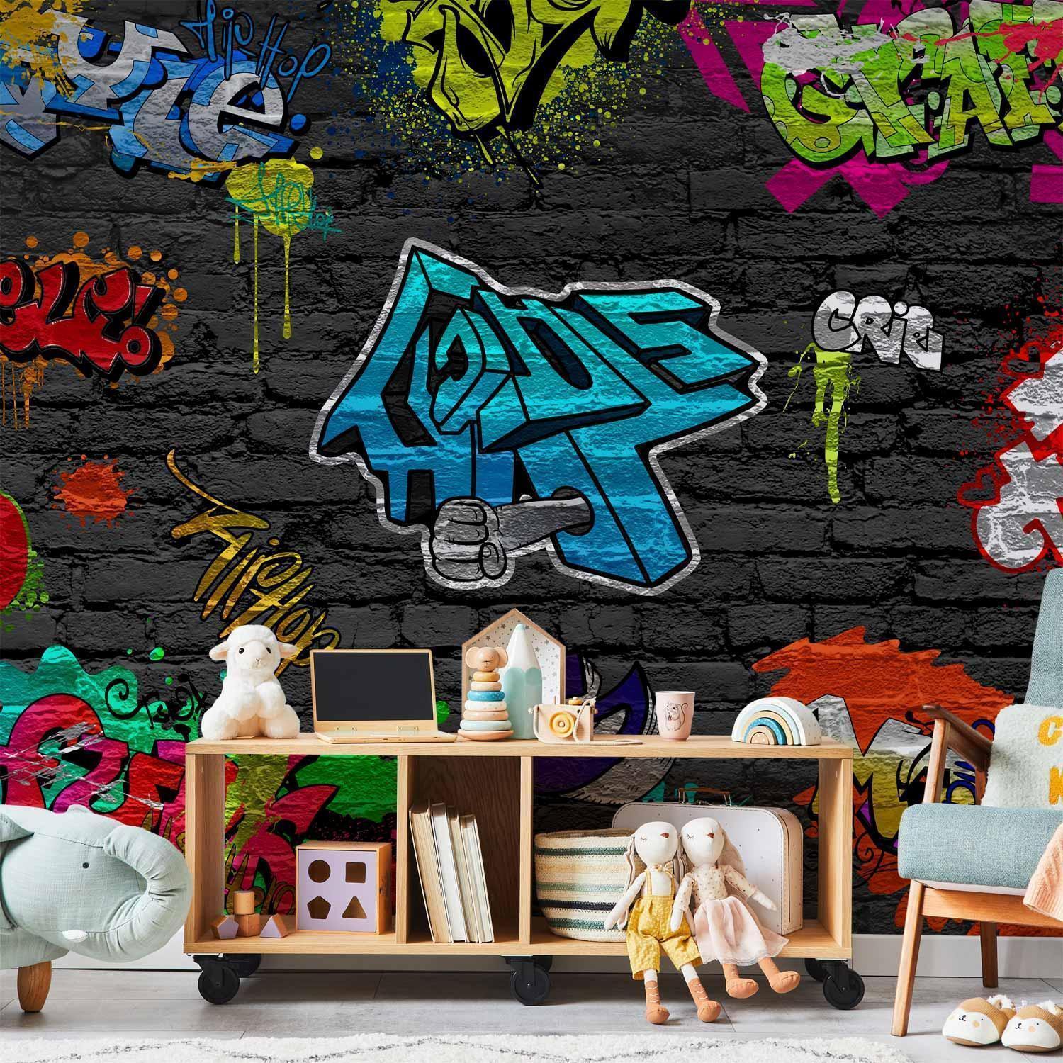 Papier peint - Graffiti wall