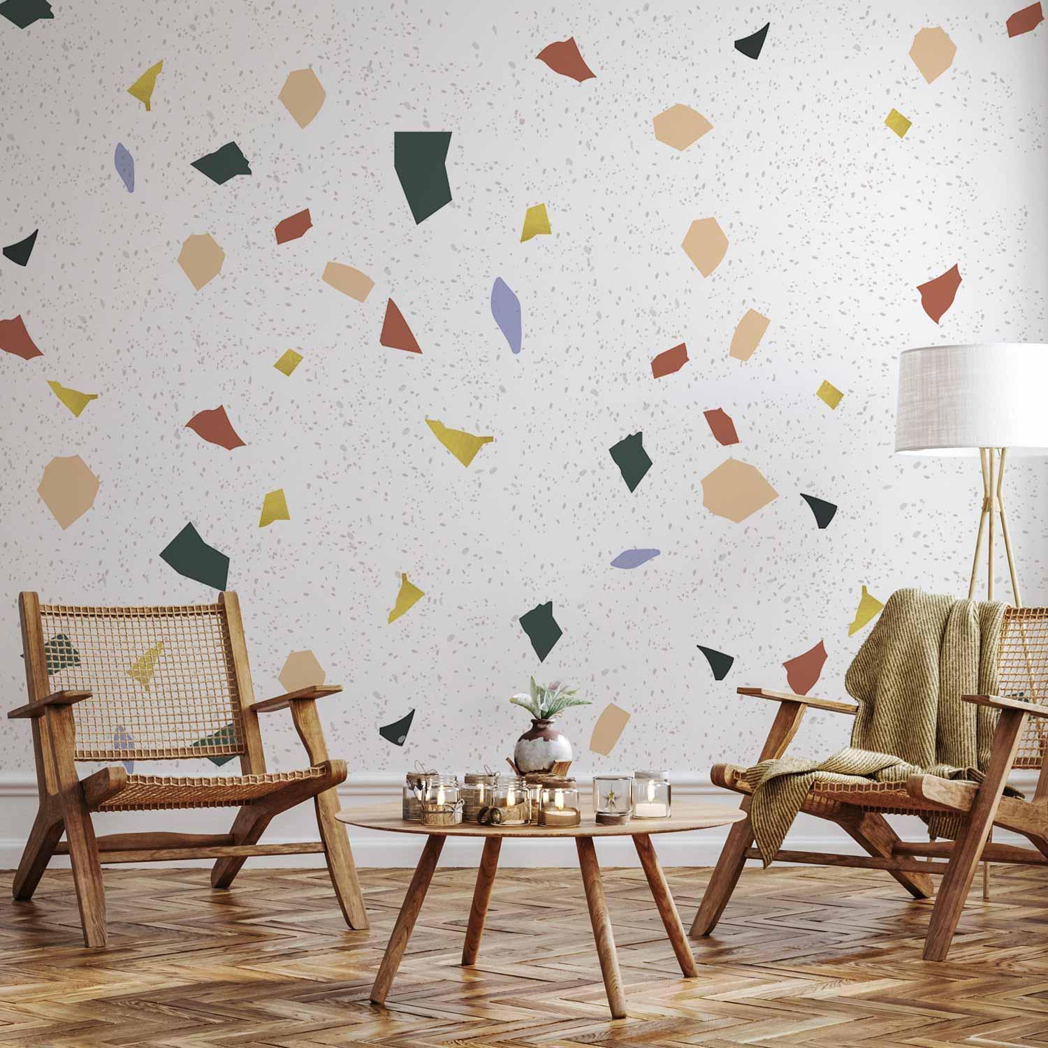 Papier peint - Subtle Terrazzo Pattern