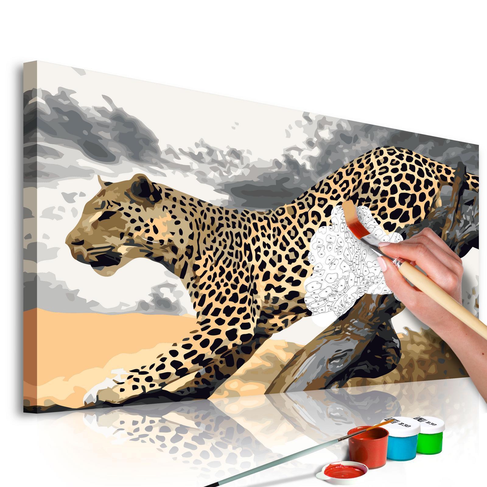 Peinture par numéros - Cheetah