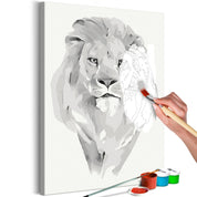 Peinture par numéros - White Lion