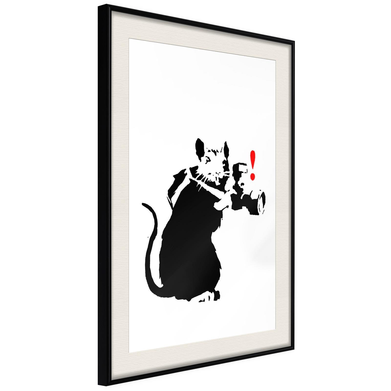 Poster Banksy - Rat Photographer