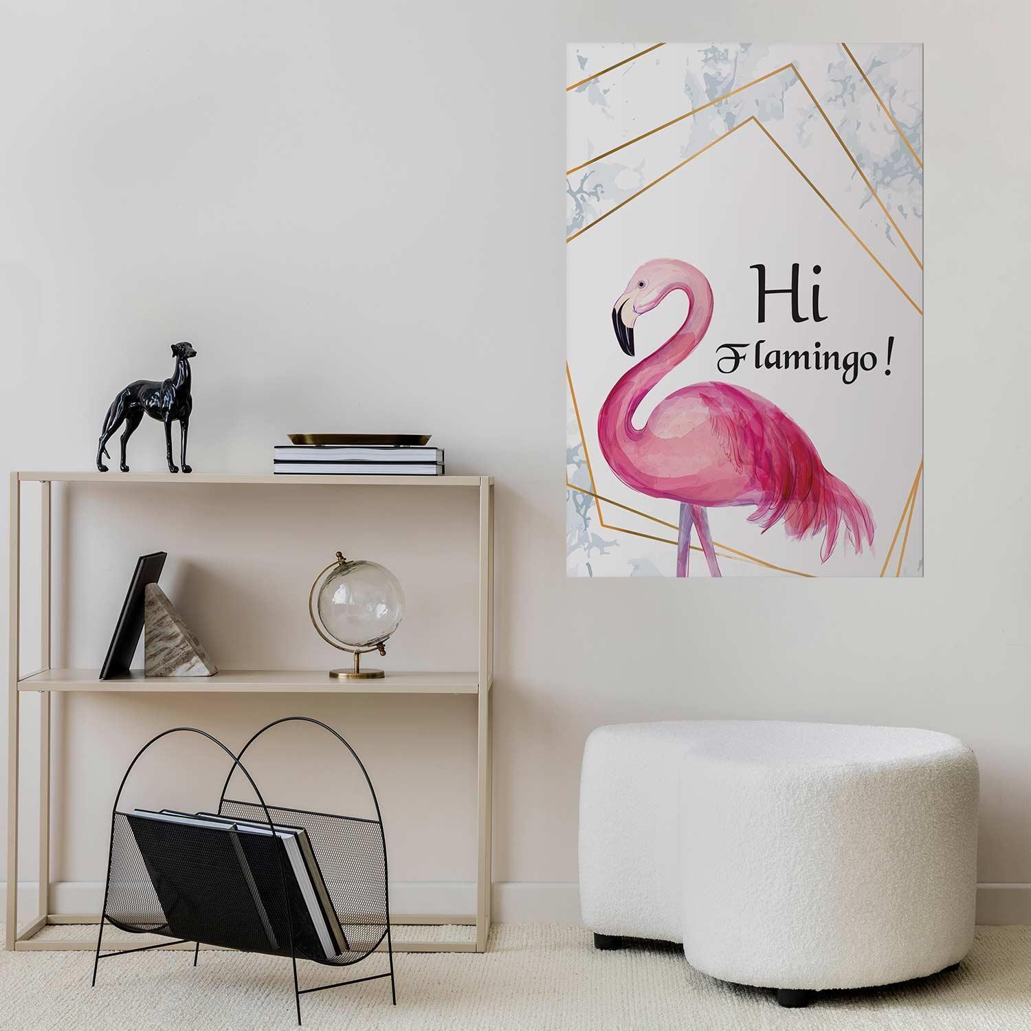 Poster - Hi Flamingo!