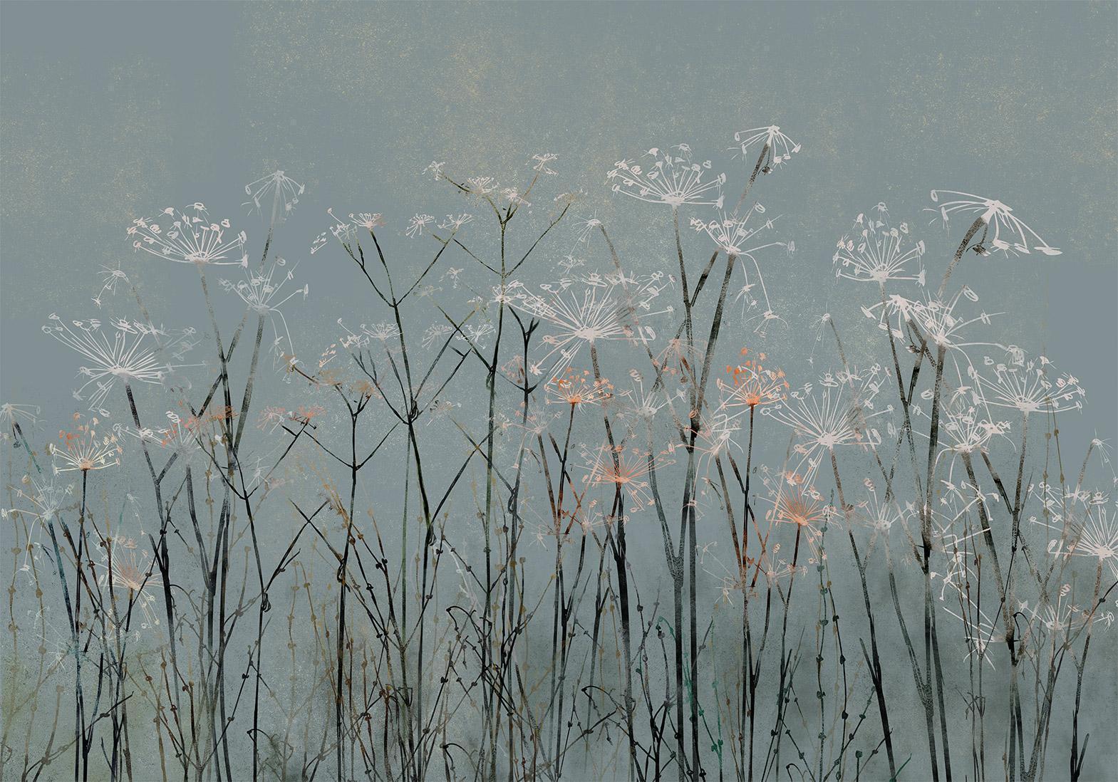 Papier peint - Garlic Flowers