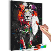 Peinture par numéros - Colourful Animals: Lion