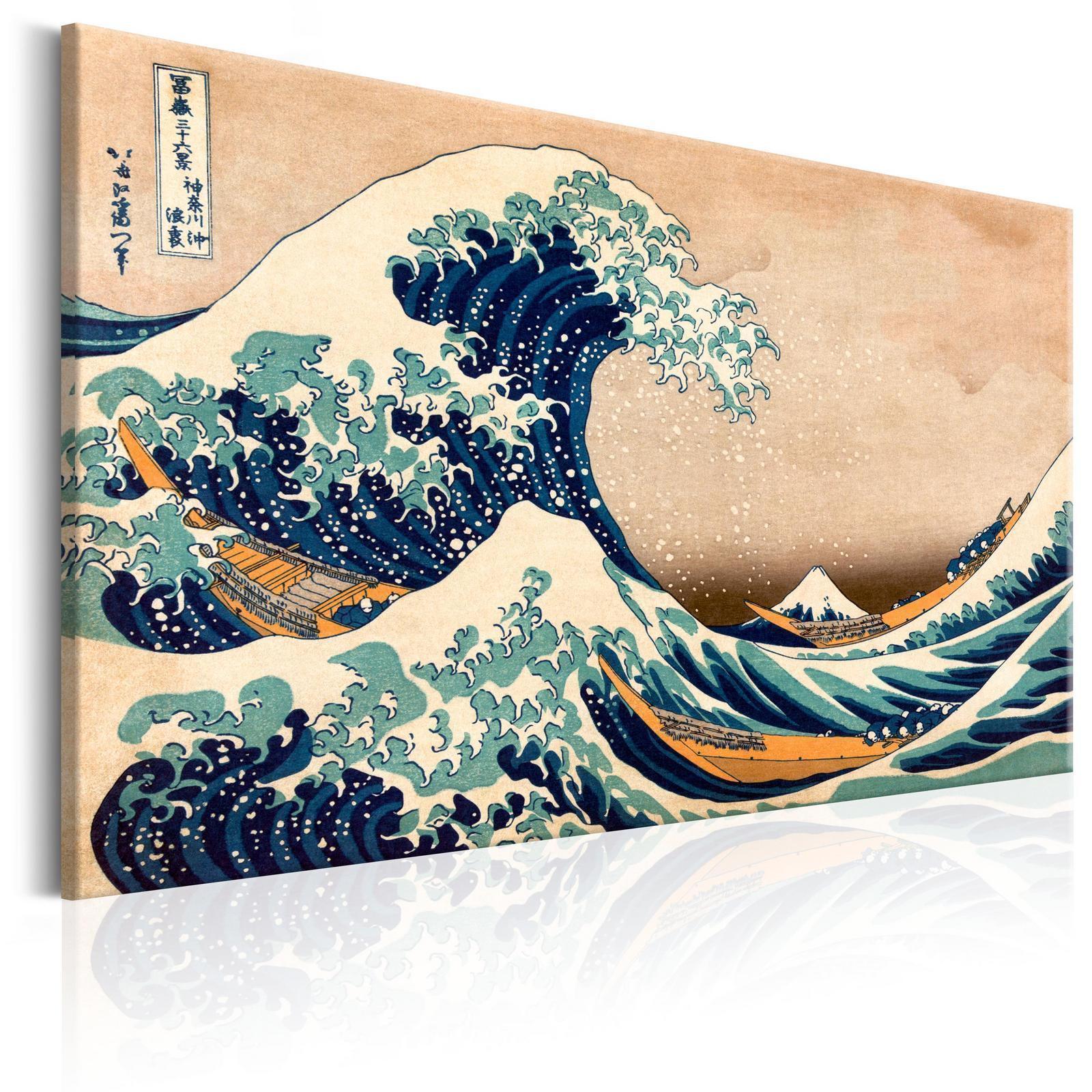 Tableau - The Great Wave off Kanagawa (Reproduction)