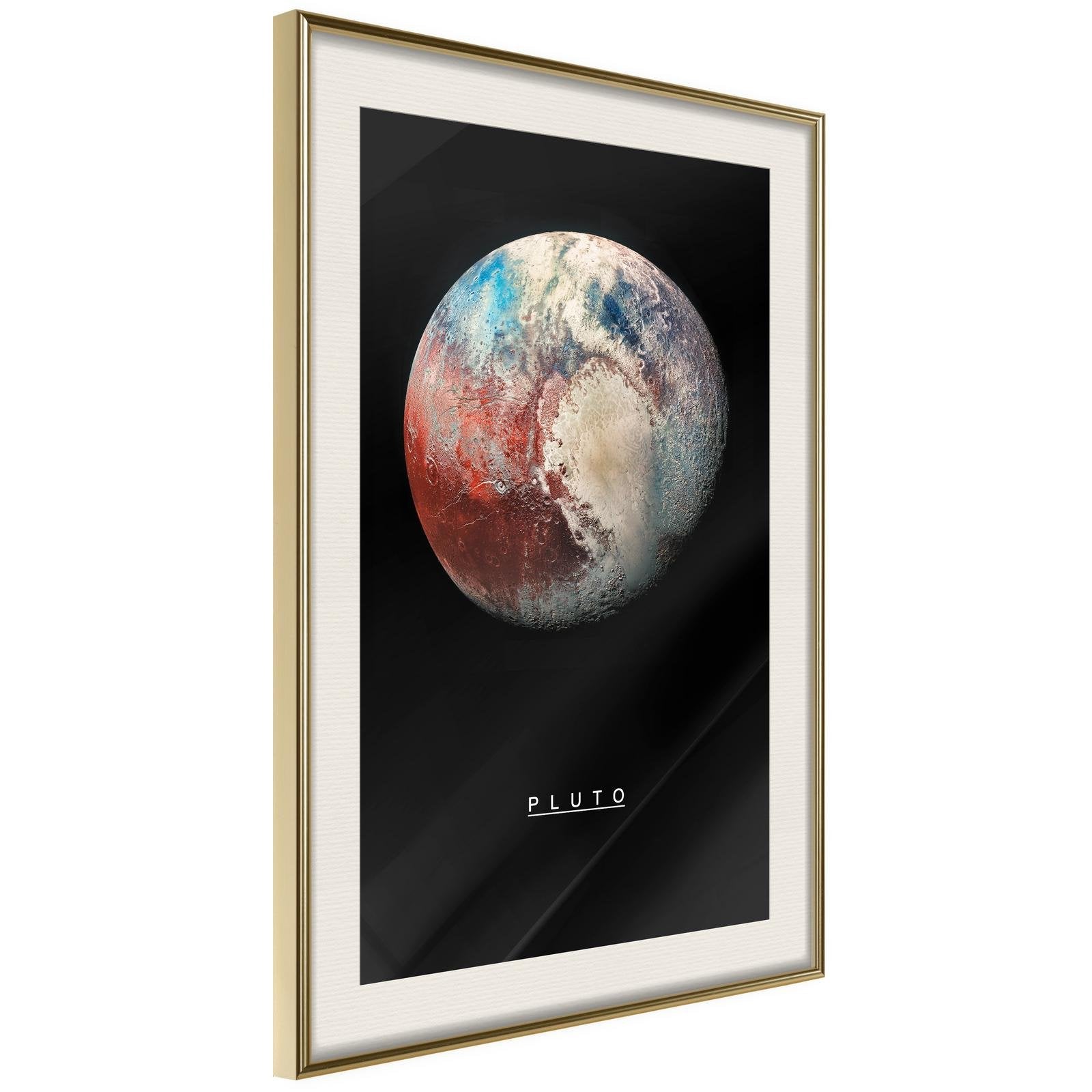 Poster Pluton - Système Solaire