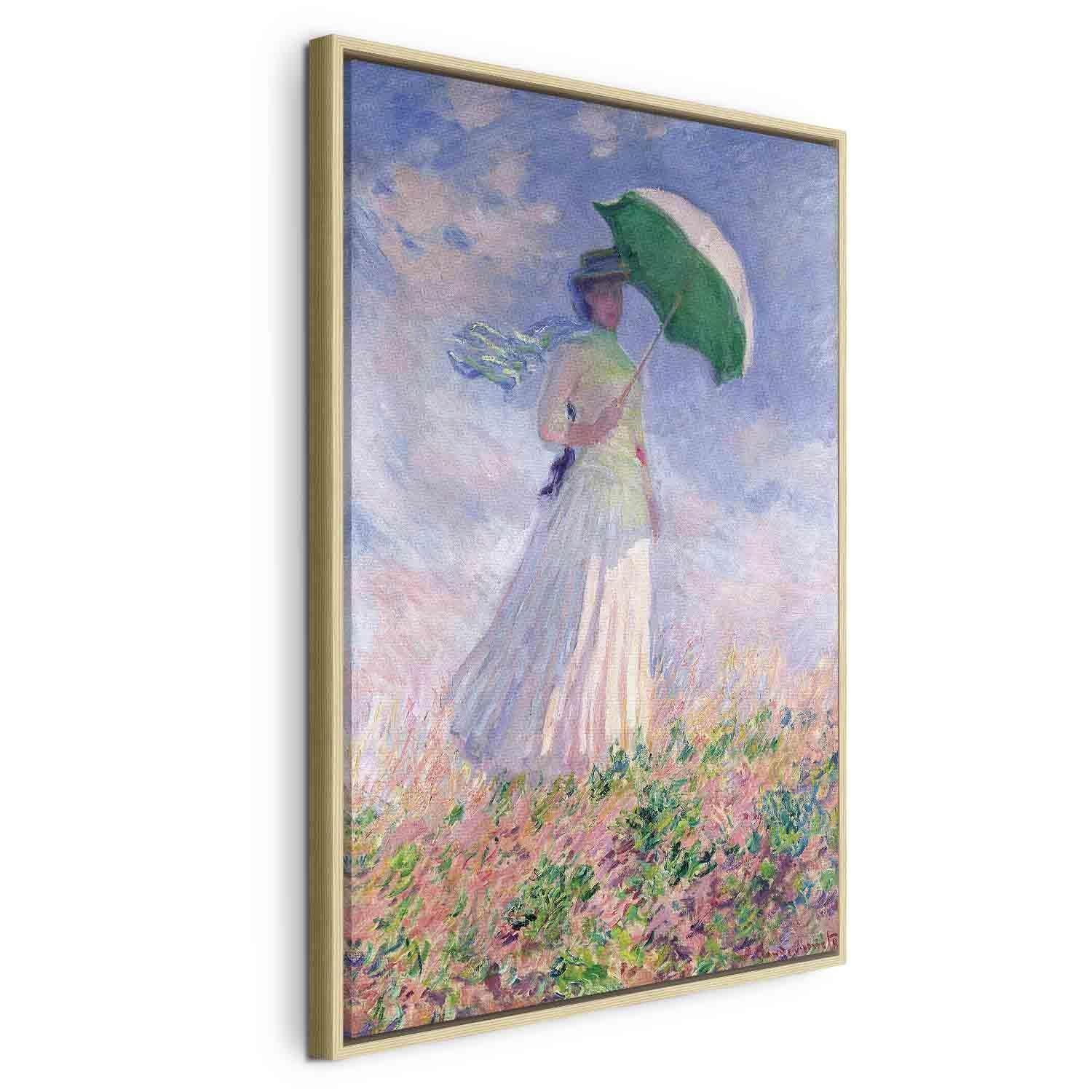 Tableau - Woman with a Parasol, facing right