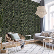 Tapisserie murale - Olive Mosaic