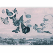 Papier peint - Butterflies and Fairy