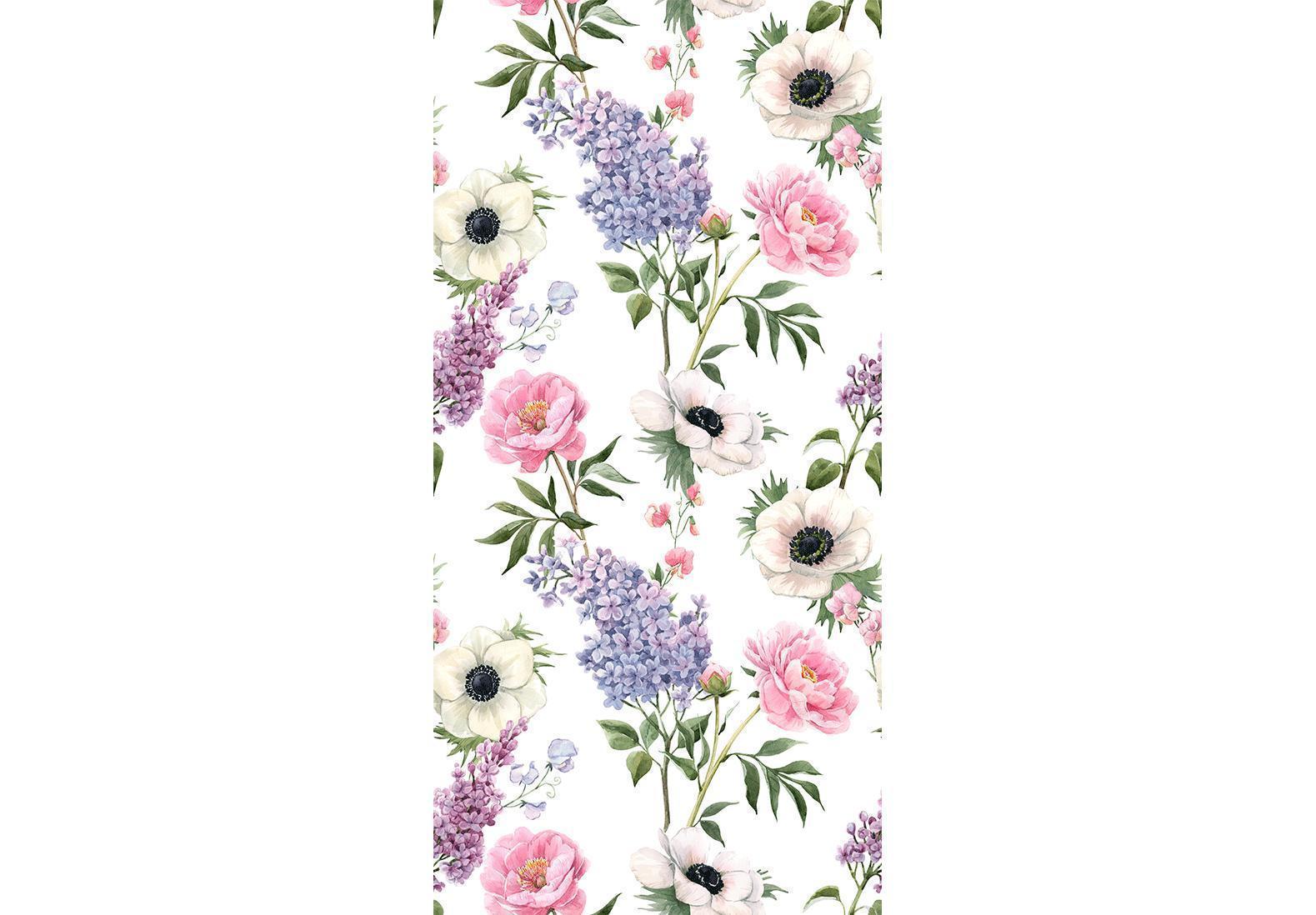 Tapisserie murale - Roses and Lilacs