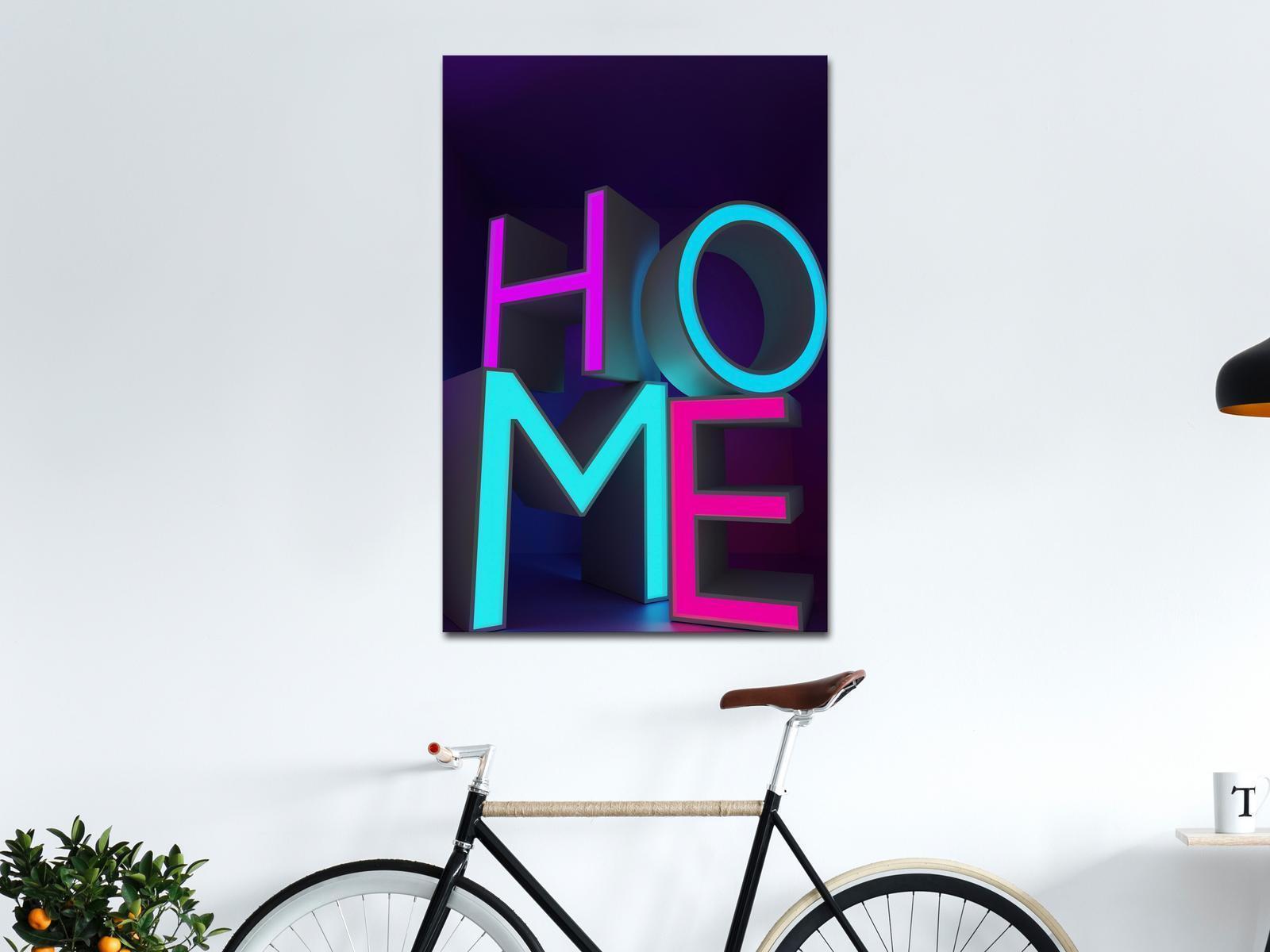 Tableau - Home Neon (1 Part) Vertical