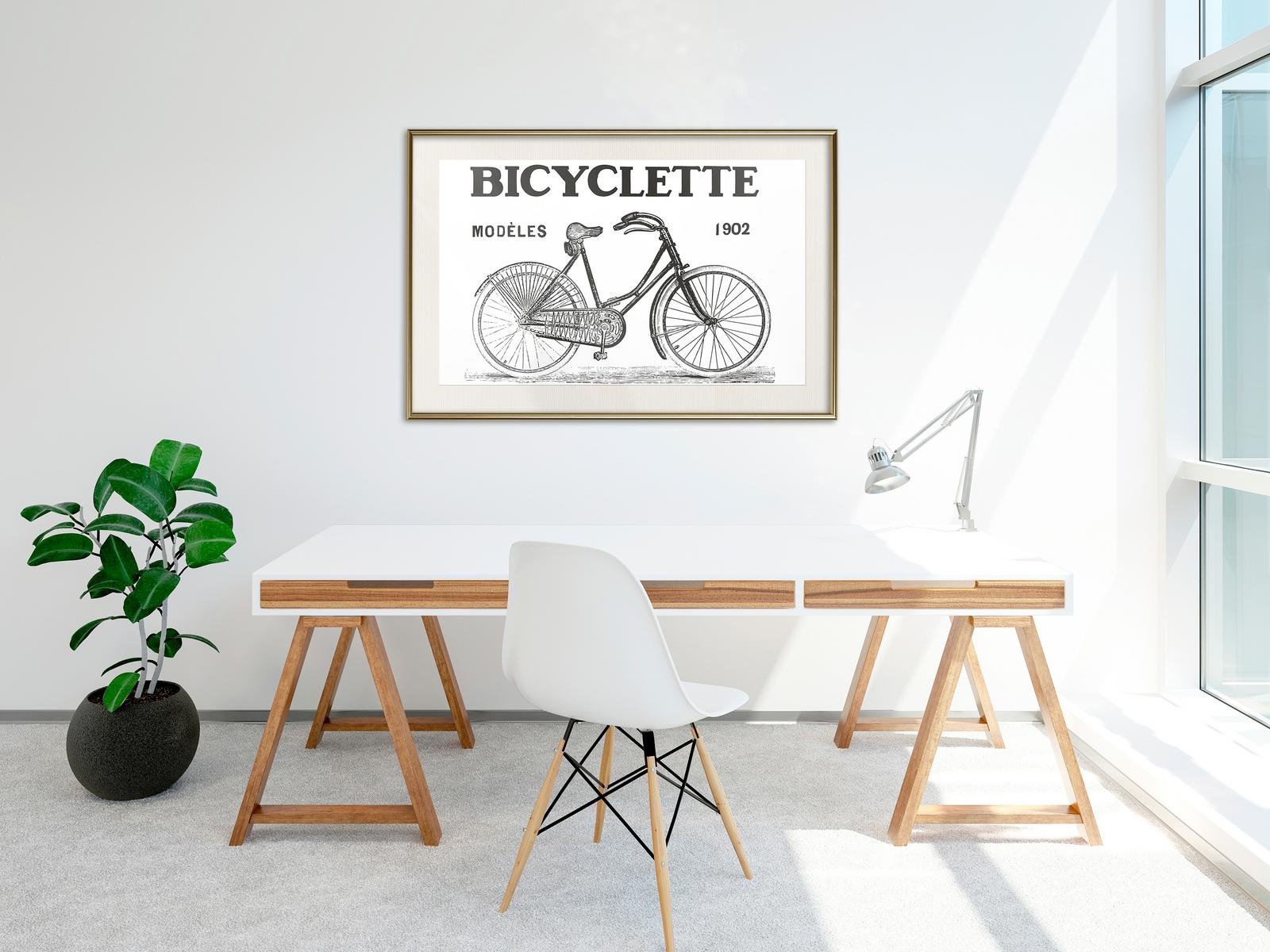 Affiche Vélo rétro