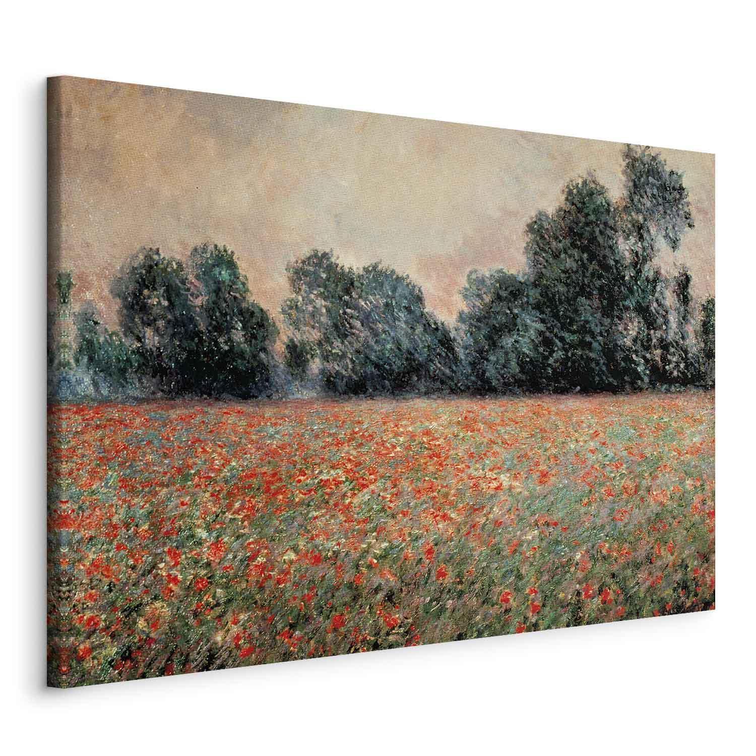 Tableau - Field with wild Poppies (Claude Monet)