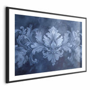 Poster - Blue Ornament in Cool Shades