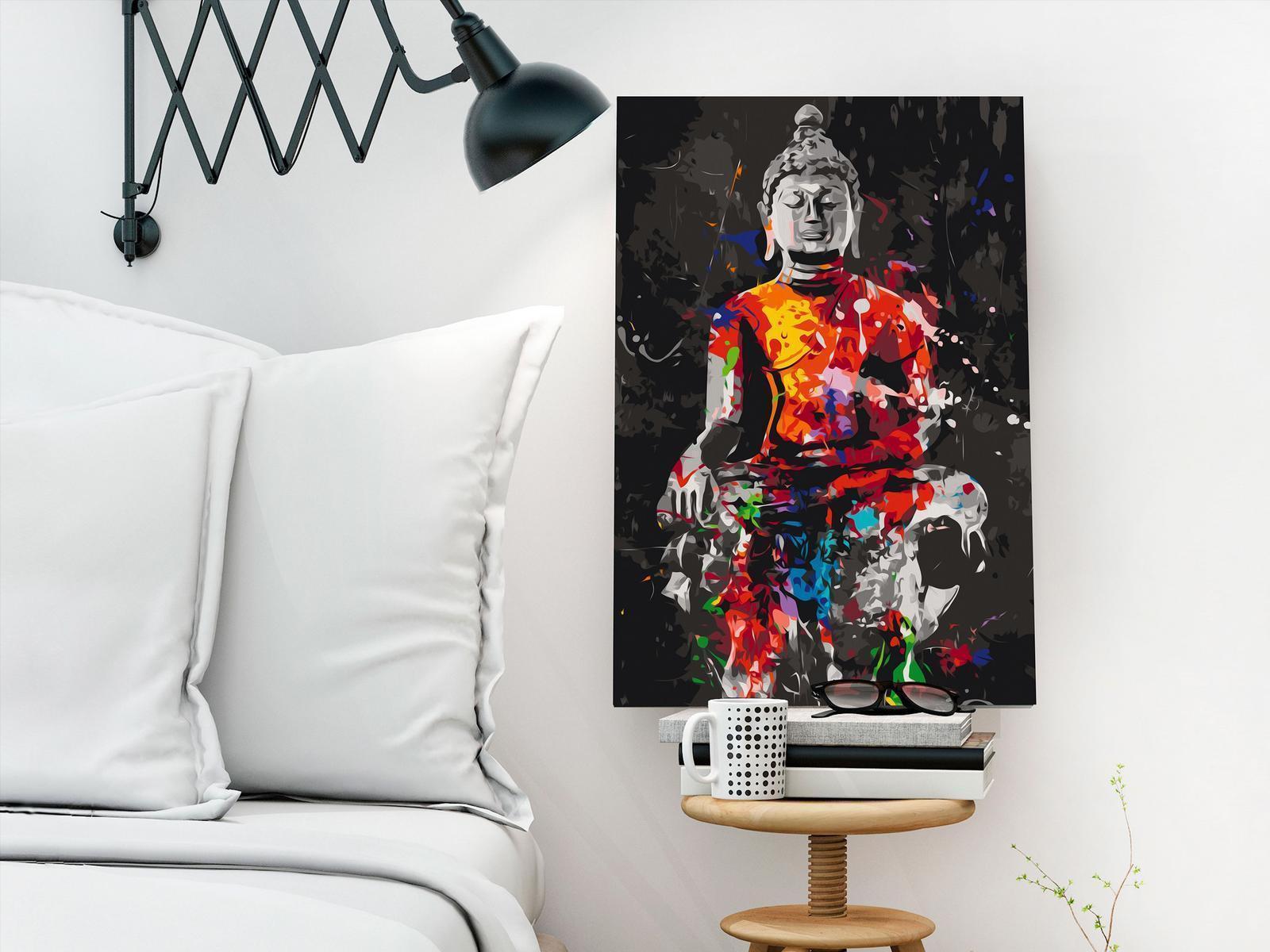 Peinture par numéros - Buddha in Colours