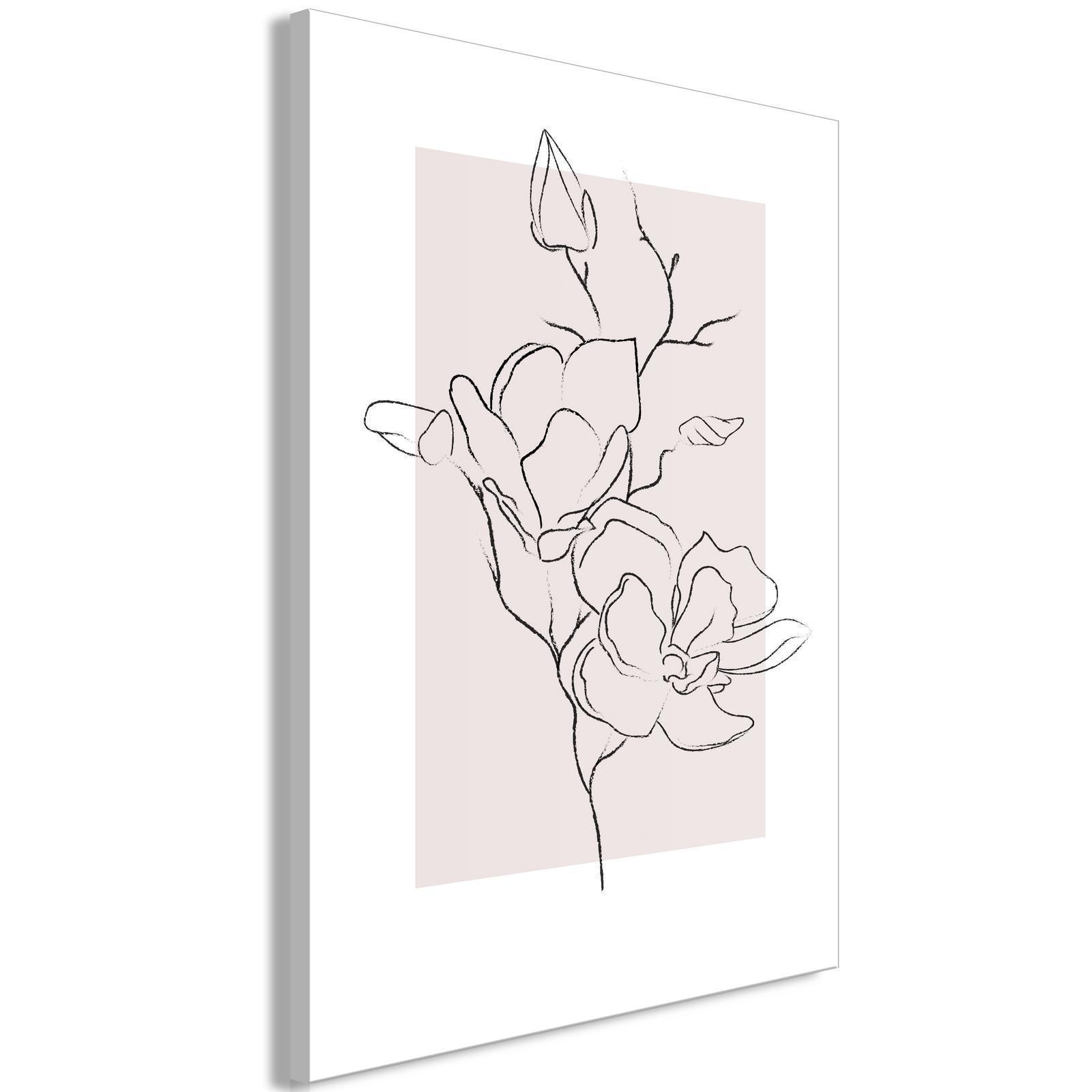 Tableau - Creamy Magnolia (1 Part) Vertical