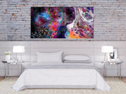 Tableau - Colourful Galaxy (1 Part) Wide