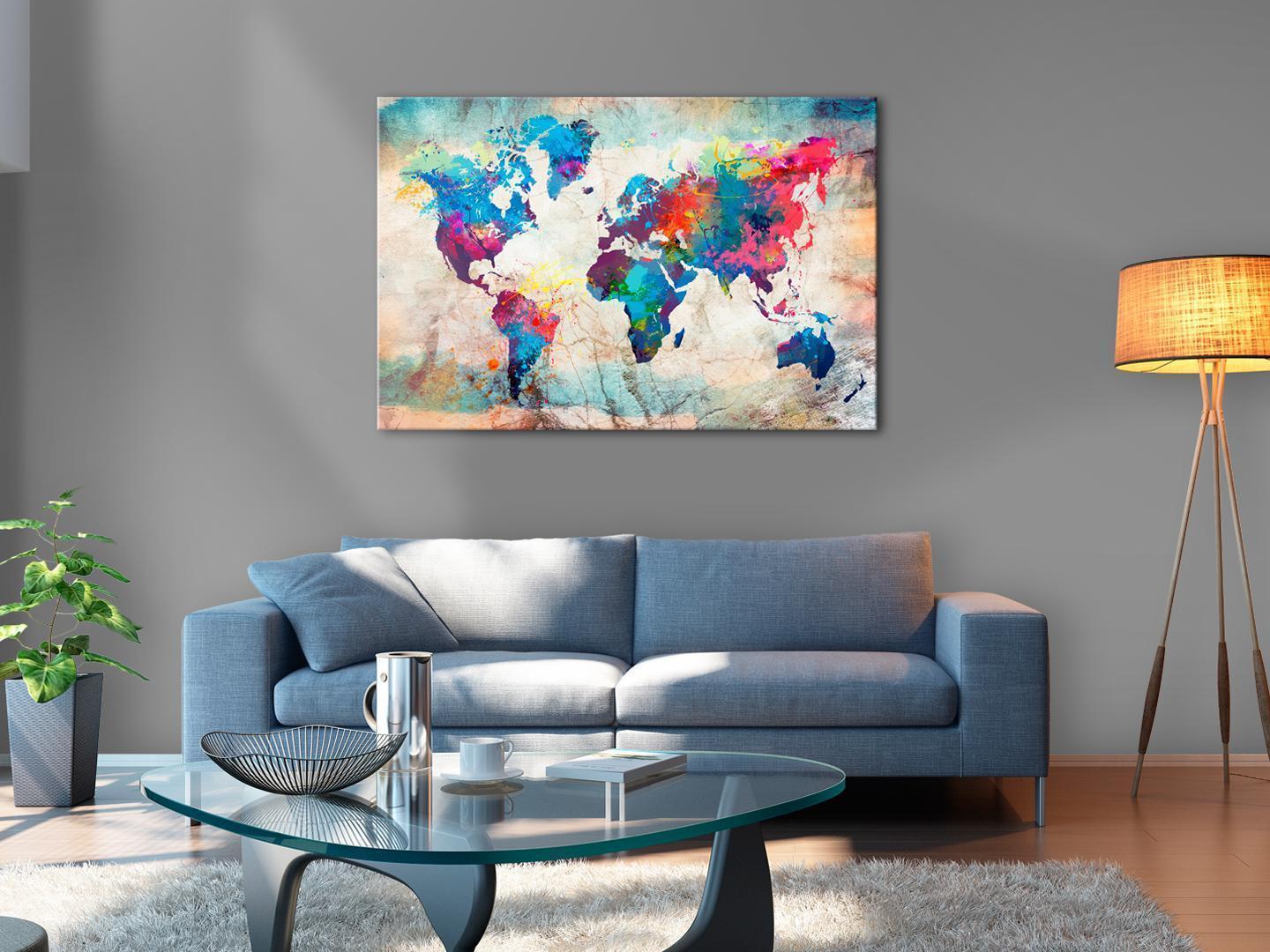 Tableau - World Map: Colourful Madness