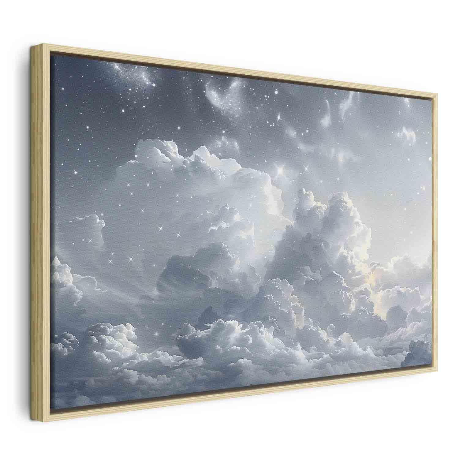 Tableau - Astral Calm: Stars Scattered Over Delicate Clouds