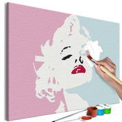 Peinture par numéros - Marilyn in Pink