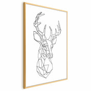 Poster - Geometric Deer