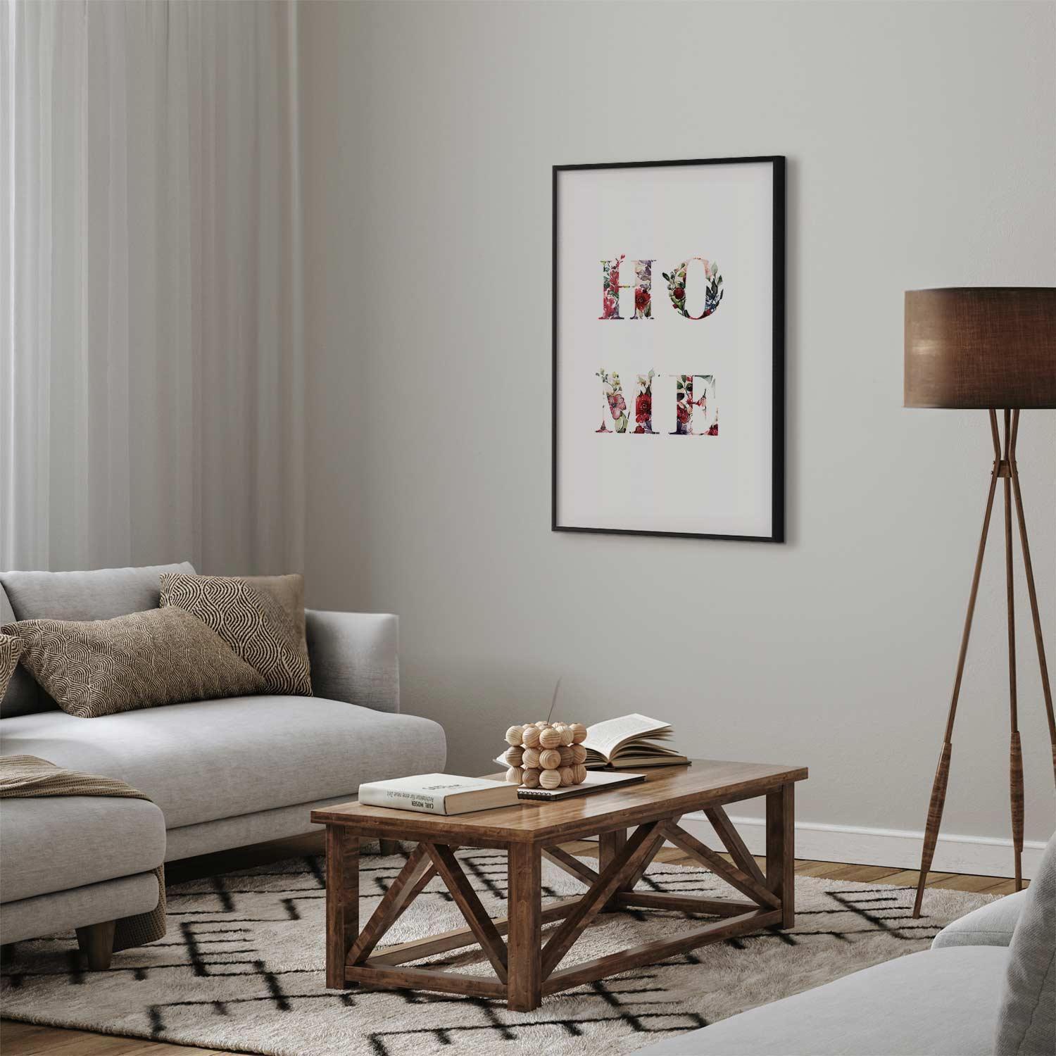 Poster - Home in Flowers