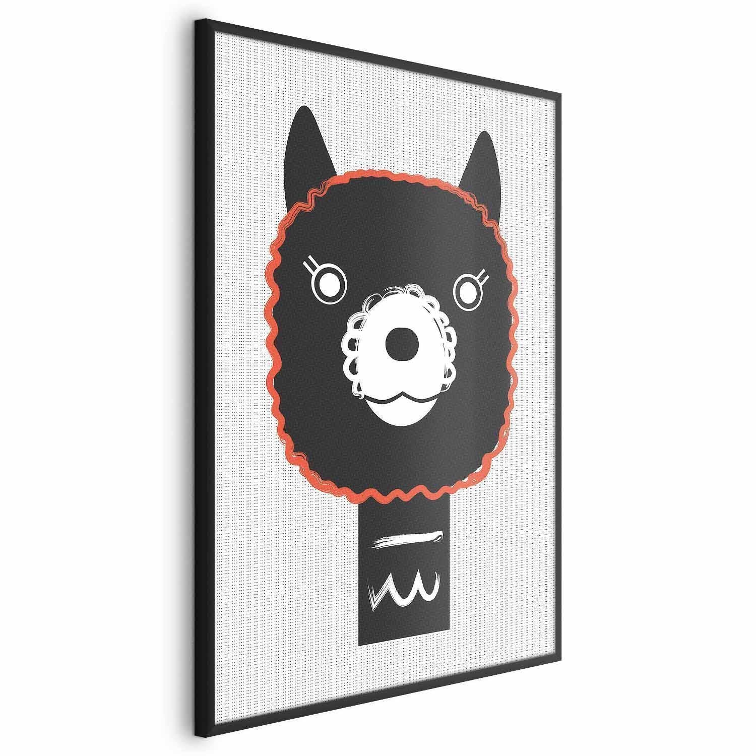 Poster - Decorative Alpaca