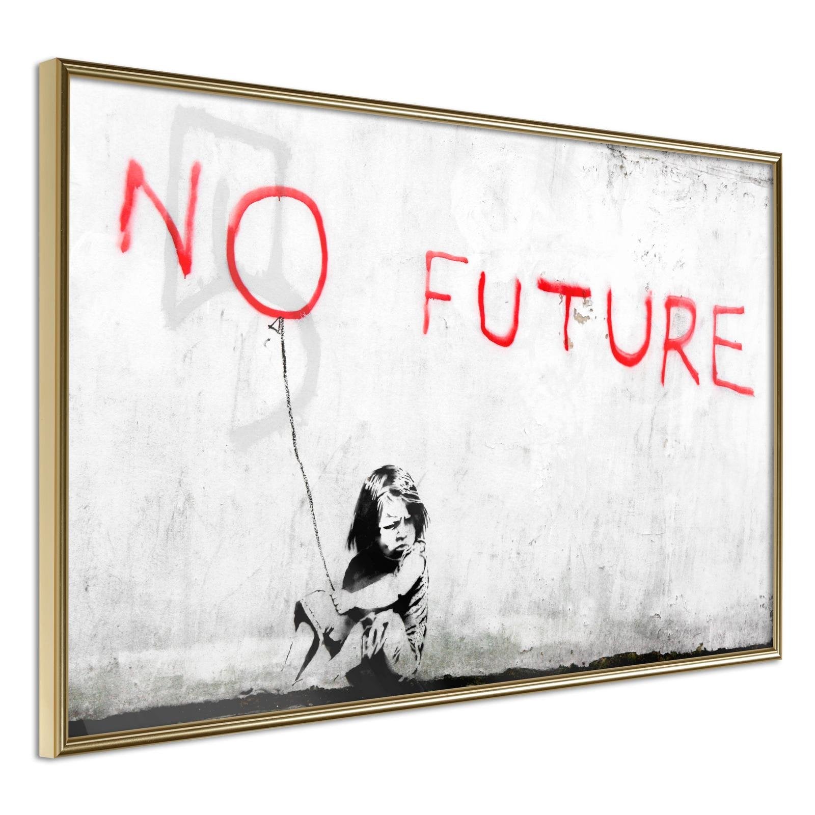 Poster Banksy no future