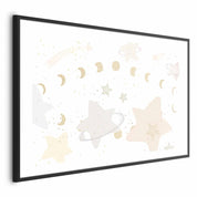 Poster - Moon and Stars