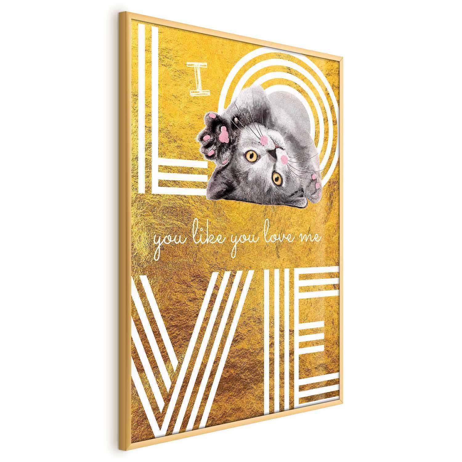 Poster - I Love You Like You Love Me