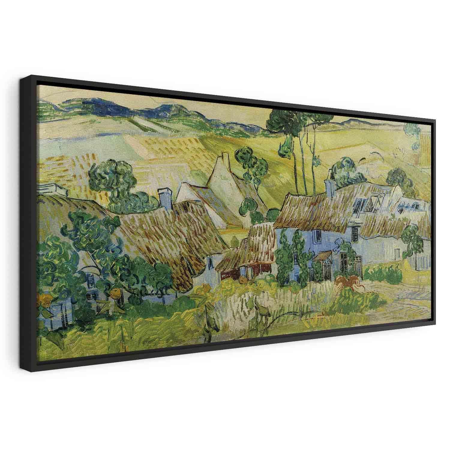 Tableau - Farms near Auvers (Vincent Van Gogh)