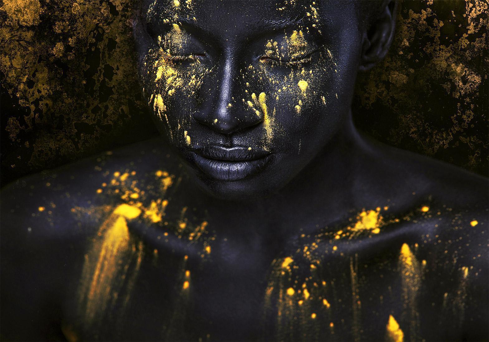 Papier peint - Bathed in Gold