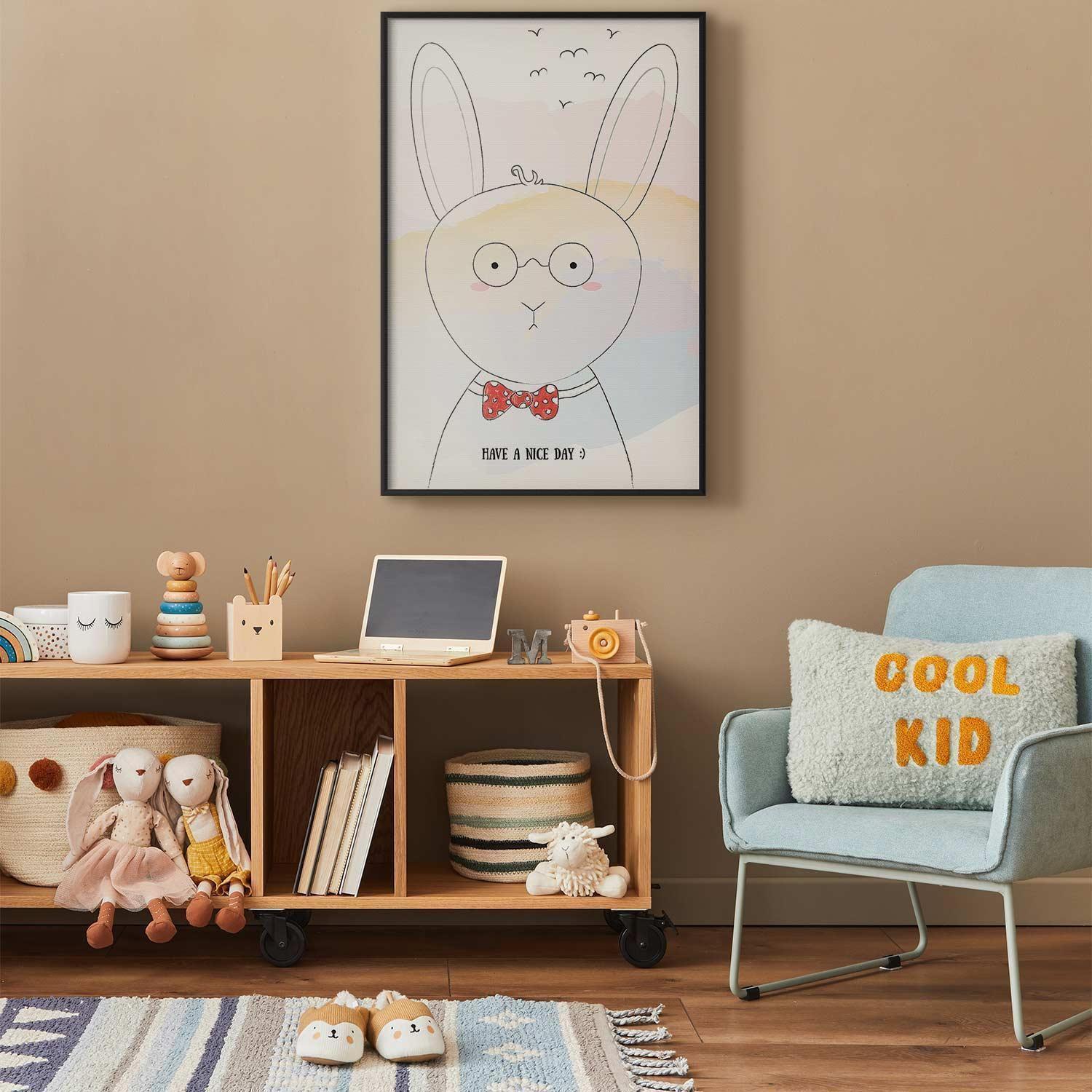 Poster - Greetings from the Rabbit
