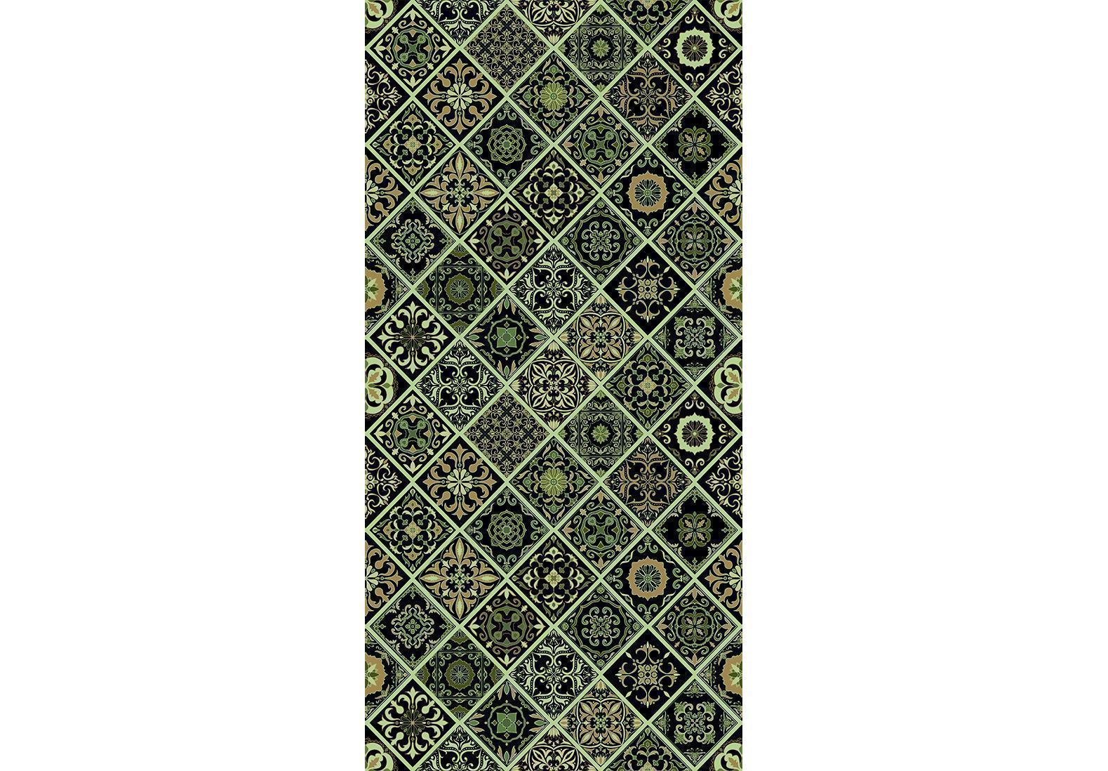 Tapisserie murale - Olive Mosaic
