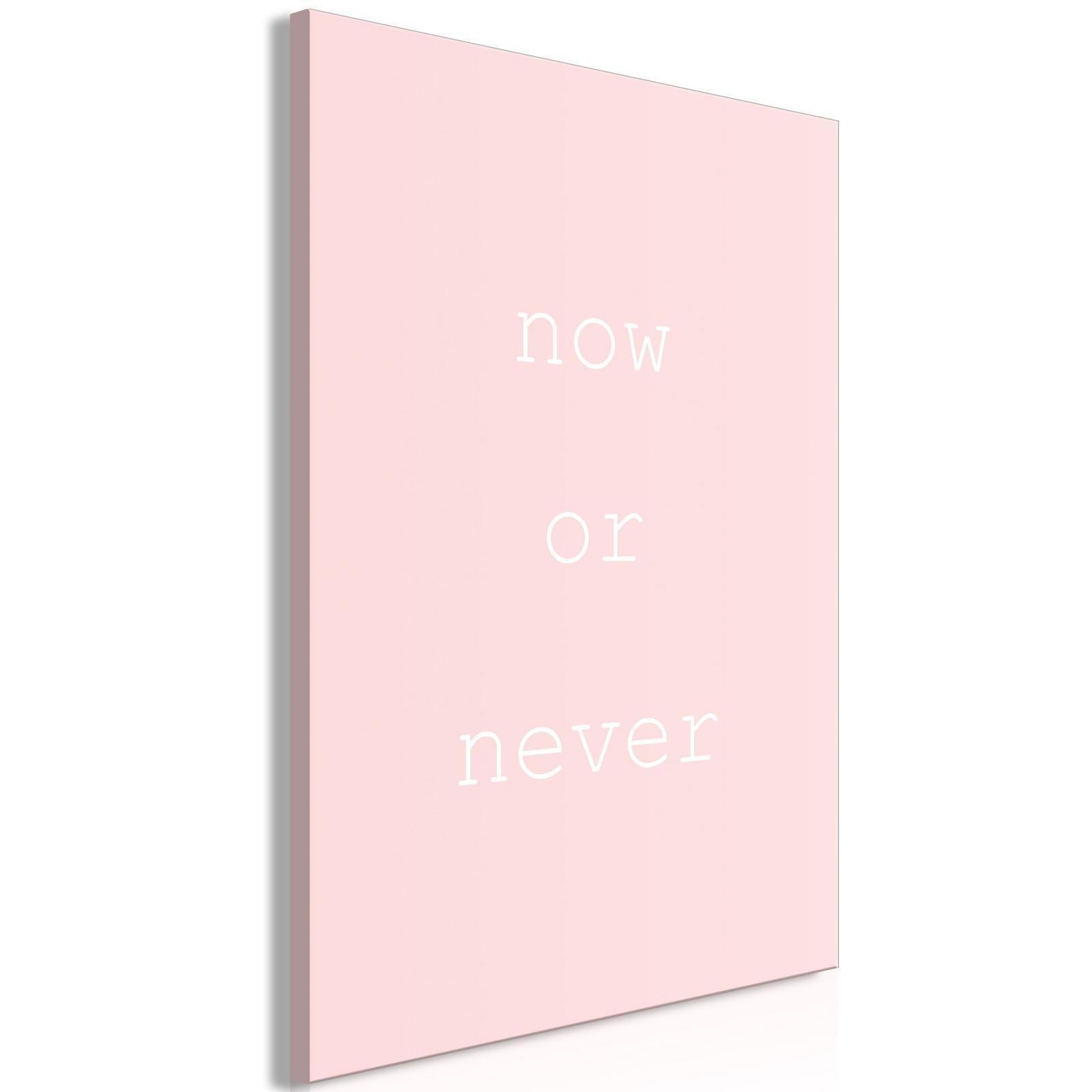 Tableau - Now or Never (1 Part) Vertical