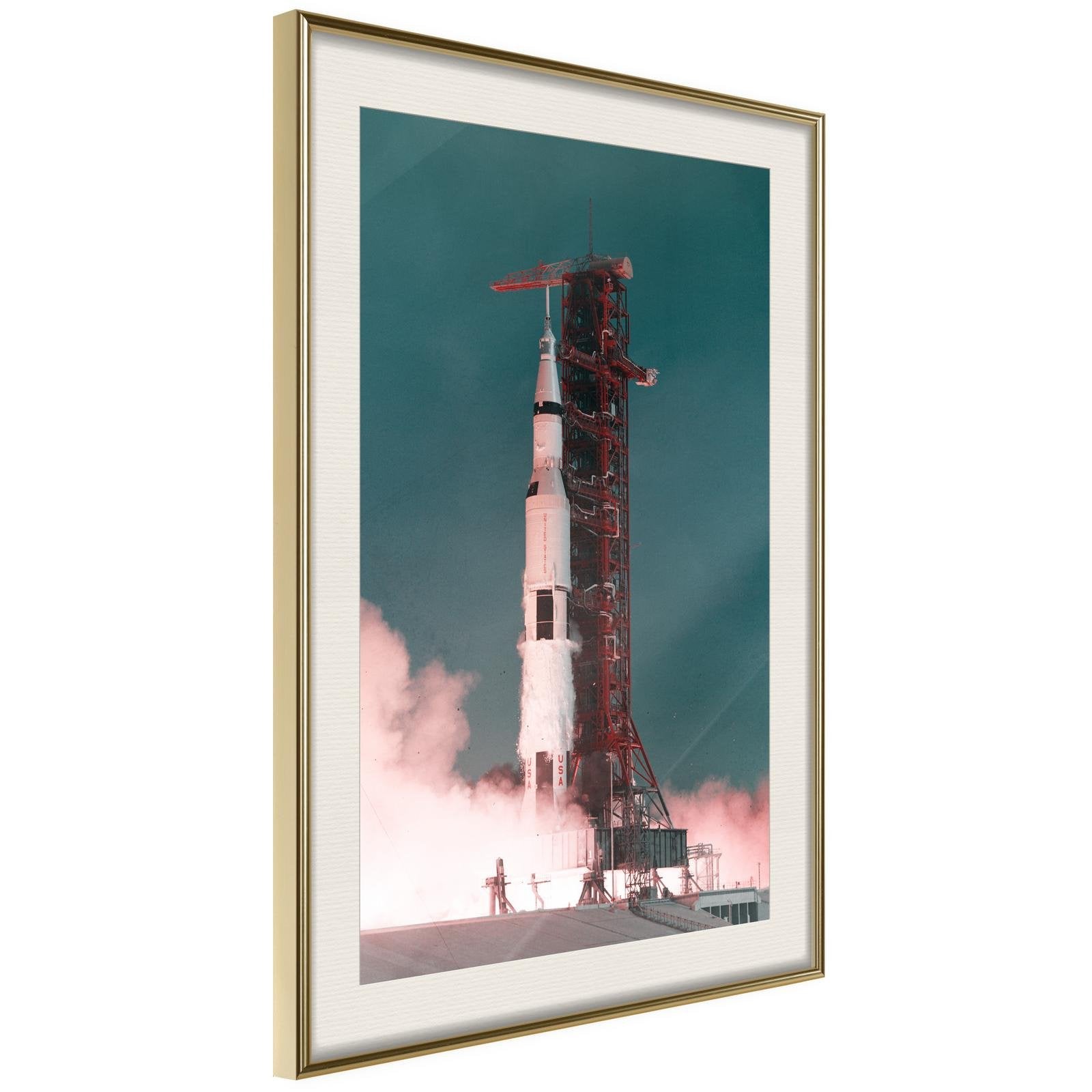 Poster fusée Exploration