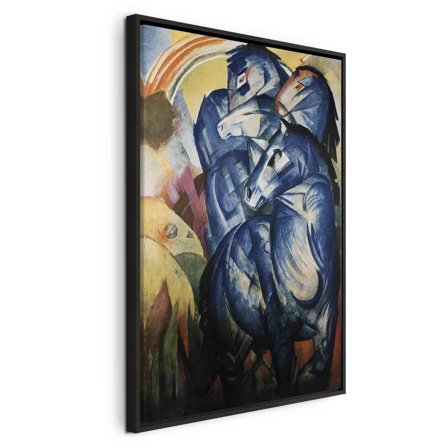 Tableau - The tower of blue horses (Franz Marc)